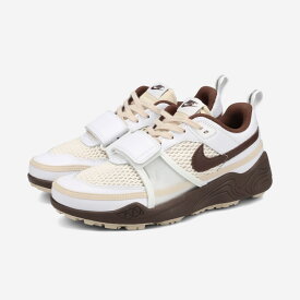 NIKE ZOOM FIELD JAXX × TRAVIS SCOTT ナイキ ズーム フィールド ジャックス × トラヴィス スコット メンズ スニーカー ローカット WHITE/LIGHT CHOCOLATE ホワイト HQ3073-100