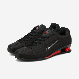 NIKE WMNS SHOX Z ナイキ ウィメンズ ショックス Z レディース スニーカー ローカット BLACK/BLACK/UNIVERSITY RED ブラック HQ7540-002