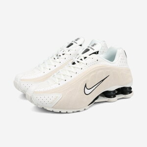 NIKE WMNS SHOX R4 �i�C�L �E�B�����Y �V���b�N�X R4 �����Y ���f�B�[�X �X�j�[�J�[ ���[�J�b�g SUMMIT WHITE/LIGHT OREWOOD BROWN/BLACK �z���C�g HQ7739-100