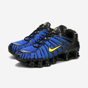 NIKE SHOX TL iCL VbNX TL Y Xj[J[ [Jbg BLACK/VARSITY MAIZE/METALLIC SILVER/LYON BLUE ubN IB7670-001