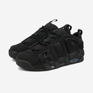 NIKE AIR MORE UPTEMPO LOW �i�C�L �G�A ���A �A�b�v�e���| ���[ �����Y �X�j�[�J�[ ���[�J�b�g BLACK/BLACK �u���b�N IM6649-001