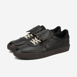 NIKE KILLSHOT 2 LEATHER PREMIUM �i�C�L �L���V���b�g 2 ���U�[ �v���~�A�� �����Y �X�j�[�J�[ ���[�J�b�g BLACK/BLACK/VELVET BROWN/CREAM �u���b�N IR0801-010