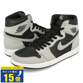 [要エントリーで最大P15倍 4/24(水)20:00～4/27(土)9:59] NIKE AIR JORDAN 1 RETRO HIGH OG 【SHADOW 2.0】 ナイキ エア ジョーダン 1 レトロ ハイ OG BLACK/LIGHT SMOKE GREY/WHITE 555088-035