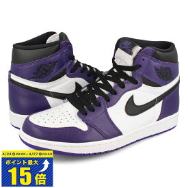 [要エントリーで最大P15倍 4/24(水)20:00～4/27(土)9:59] NIKE AIR JORDAN 1 RETRO HIGH OG ナイキ エア ジョーダン 1 レトロ ハイ OG COURT PURPLE/BLACK/WHITE 555088-500