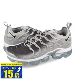 [要エントリーで最大P15倍 4/24(水)20:00～4/27(土)9:59] NIKE AIR VAPORMAX PLUS ナイキ ヴェイパー マックス プラス WOLF GREY/BLACK/WHITE 924453-007