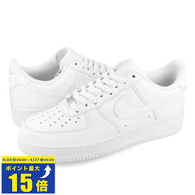 [要エントリーで最大P15倍 4/24(水)20:00～4/27(土)9:59] NIKE AIR FORCE 1 '07 ナイキ エア フォース 1 '07 メンズ スニーカー ローカット WHITE/WHITE ホワイト 白 定番モデル CW2288-111