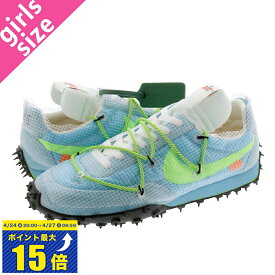 [要エントリーで最大P15倍 4/24(水)20:00～4/27(土)9:59] NIKE WMNS WAFFLE RACER 【OFF-WHITE】 ナイキ ウィメンズ ワッフル レーサー VIVID SKY/BLACK/ELECTRIC GREEN cd8180-400