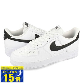 [要エントリーで最大P15倍 4/24(水)20:00～4/27(土)9:59] NIKE AIR FORCE 1 '07 ナイキ エア フォース 1 '07 WHITE/BLACK ct2302-100