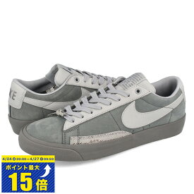 [要エントリーで最大P15倍 4/24(水)20:00～4/27(土)9:59] NIKE SB ZOOM BLAZER LOW QS 【FORTY PERCENT AGAINST RIGHTS】 ナイキ SB ズーム ブレーザー ロー QS COOL GREY/WOLF GREY dn3754-001