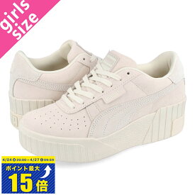 [要エントリーで最大P15倍 4/24(水)20:00～4/27(土)9:59] PUMA CALI WEDGE TONAL WMS プーマ カリ ウェッジ トーナル ウィメンズ PRISTINE/MARSHMALLOW 385248-01