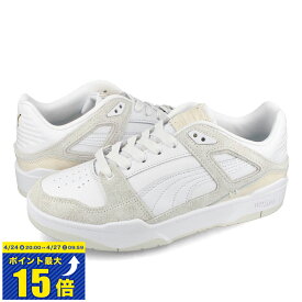 [要エントリーで最大P15倍 4/24(水)20:00～4/27(土)9:59] PUMA SLIPSTREAM PRM プーマ スリップストリーム PRM メンズ ローカット WHITE/VAPOR GRAY ホワイト 390116-01