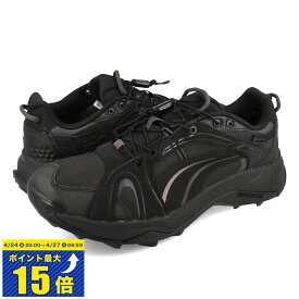 [要エントリーで最大P15倍 4/24(水)20:00～4/27(土)9:59] PUMA EXPLORER NITRO SPS GTX プーマ エクスプローラー ニトロ SPS GTX メンズ スニーカー ローカット BLACK ブラック 393150-02