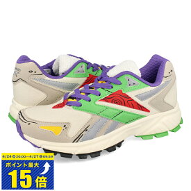 [要エントリーで最大P15倍 4/24(水)20:00～4/27(土)9:59] Reebok ROYAL HYPERIUM TR リーボック ロイヤル ハイペリウム トレイル ALABASTER/CORL/BRIGHT GREEN gx6426