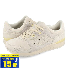 [要エントリーで最大P15倍 4/24(水)20:00～4/27(土)9:59] ASICS SPORTSTYLE GEL-LYTE III OG 【CONNECT】 アシックス スポーツスタイル ゲルライト 3 オージー VANILLA/SMOKE GREY 1201A830.250