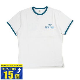 [要エントリーで最大P15倍 4/24(水)20:00～4/27(土)9:59] EXPANSION FLAG EXP T-SHIRTS エクスパンション FLAG EXP Tシャツ メンズ レディース 半袖Tシャツ WHITE ホワイト exp-e06t 【追跡可能メール便・日時指定不可】