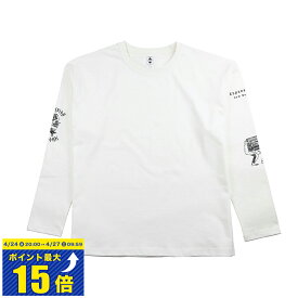 [要エントリーで最大P15倍 4/24(水)20:00～4/27(土)9:59] EXPANSION MAKHNO DIMA L/SLEEVE TEE SHIRTS エクスパンション マフノ ディマ ロングスリーブ Tシャツ メンズ レディース 長袖Tシャツ WHITE ホワイト exp-ext05-wht