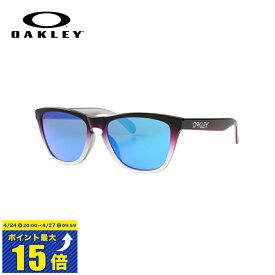 [要エントリーで最大P15倍 4/24(水)20:00～4/27(土)9:59] OAKLEY SUNGLASS FROGSKINS オークリー サングラス フロッグスキン BLACK/PINK/FADE SILVER 【SPLATTER FADE COLLECTION】【ASIAN FIT】