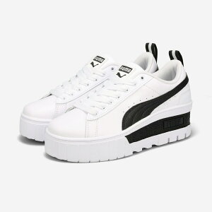 yvCX_Ez PUMA MAYZE WEDGE WMNS v[} CY EFbW EBY fB[X  WHITE/BLACK zCg ubN 386273-01