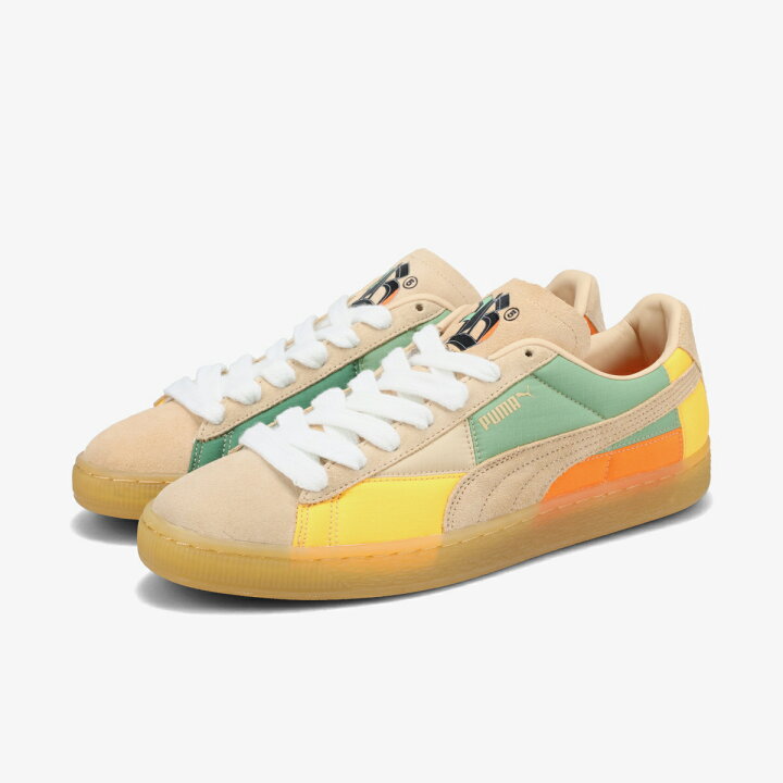 楽天市場 Puma Suede X Black Fives プーマ スウェード ブラック ファイブス メンズ スニーカー ローカット Light Sand Dusty Green ベージュ 01 Select Shop Lowtex