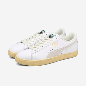 yubNtCf[z PUMA CLYDE VINTAGE v[} NCh Be[W Y Xj[J[ [Jbg WHITE/LIGHT STRAW/WARM zCg 394687-04