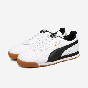 yvCX_Ez PUMA ROMA ANNIVERSARIO v[} [} Ajo[TI Y fB[X Xj[J[ [Jbg WHITE/BLACK/GUM zCg 397720-01
