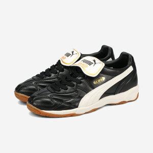 yvCX_Ez PUMA KING INDOOR v[} LO ChA Y fB[X Xj[J[ [Jbg BLACK/WARM WHITE ubN 401683-01