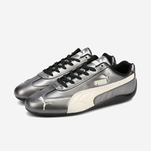 PUMA SPEEDCAT METALLIC v[} Xs[hLbg ^bN Y fB[X Xj[J[ [Jbg BLACK/WARM WHITE ubN 403689-02
