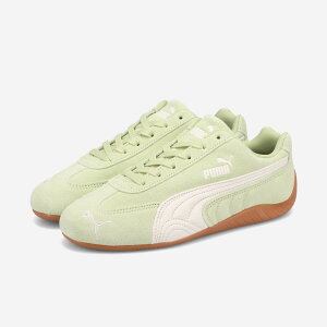 PUMA SPEEDCAT OG �v�[�} �X�s�[�h�L���b�g OG �����Y ���f�B�[�X �X�j�[�J�[ ���[�J�b�g PISTACHIO GREEN/WARM WHITE �O���[�� 398846-48