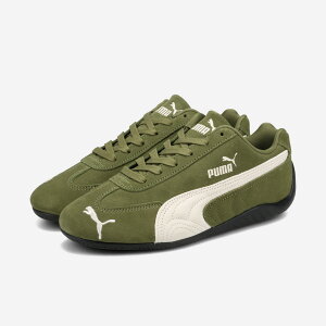 PUMA SPEEDCAT OG �v�[�} �X�s�[�h�L���b�g OG �����Y ���f�B�[�X �X�j�[�J�[ ���[�J�b�g OLIVE GREEN/BLACK �J�[�L�O���[�� 398846-66
