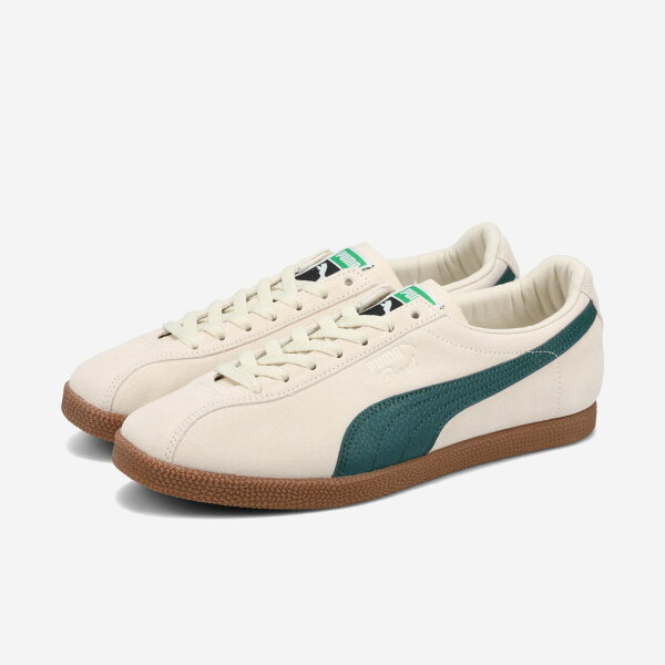 【50%OFF】 PUMA BRASIL LTH プーマ ブラジル レザー メンズ ALPINE SNOW/GUM ホワイト 403246-02