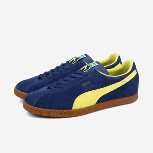 PUMA BRASIL LTH �v�[�} �u���W�� ���U�[ �����Y �X�j�[�J�[ ���[�J�b�g BLUE JEWEL/LEMON MERINGUE �u���[ 403246-09