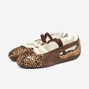 PUMA SPEEDCAT BALLET WILD WNS v[} Xs[hLbg oG Ch EBY fB[X Xj[J[ [Jbg CHOCOLATE/WARM WHITE }`J[ 406689-01