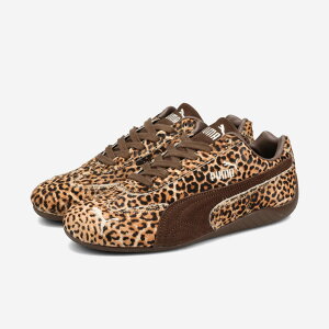 PUMA SPEEDCAT WILD WNS v[} Xs[hLbg Ch EBY Y fB[X Xj[J[ [Jbg CHOCOLATE/WARM WHITE }`J[ 406690-01