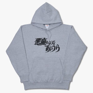 raidback fabric / La Tora Jackson Thirteen Hearts. D'evils Hoodie ���C�h�o�b�N �t�@�u���b�N �t�[�f�B�[ �����Y GREY/BLACK �O���[ RB-AKU-H-01-GB
