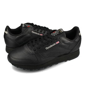 15時迄のご注文で即日発送可 Reebok CLASSIC LEATHER リーボック クラシック レザー メンズ レディース ローカット CORE BLACK ブラック 100008494