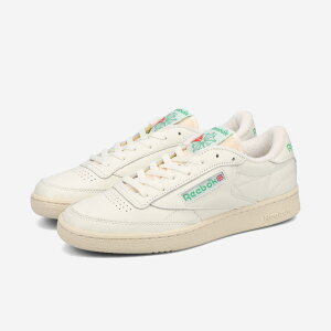 Reebok CLUB C 85 VINTAGE ���[�{�b�N �N���u�V�[ 85 ���B���e�[�W �����Y ���f�B�[�X �X�j�[�J�[ ���[�J�b�g TOP CHOKE �x�[�W�� 100000317