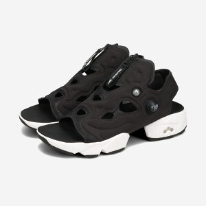 yvCX_Ez Reebok INSTAPUMP FURY SANDAL ZIP [{bN CX^|vt[[ T_ Wbv fB[X T_ BLACK ubN 100202019