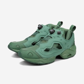 【プライスダウン】 Reebok INSTAPUMP FURY 95 リーボック インスタポンプフューリー 95 メンズ レディース スニーカー ローカット ESCAPE GREEN グリーン 100204316