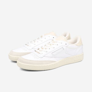 yvCX_Ez Reebok CLUB C 85 VINTAGE [{bN NuV[ 85 Be[W Y fB[X Xj[J[ [Jbg WHITE zCg 100212093