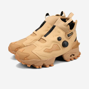 Reebok INSTAPUMP FURY MID [{bN CX^|v t[[ ~bh Y fB[X Xj[J[ ~bhJbg CAMEL uE 100230819