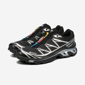 SALOMON XT-6 GTX 【GORE-TEX】 サロモン エックスティー 6 ゴアテックス メンズ レディース スニーカー ローカット BLACK/BLACK/FTW SILVER ブラック L47450600