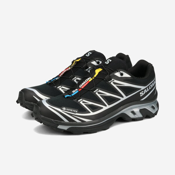 SALOMON XT-6 GTX 【GORE-TEX】 サロモン エックスティー 6 ゴアテックス メンズ レディース スニーカー ローカット BLACK/BLACK/FTW SILVER ブラック L47450600