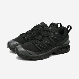 SALOMON XT-6 EXPANSE LTR サロモン エックスティー 6 エクスパンス レザー メンズ レディース スニーカー ローカット BLACK/BLACK/ASPHALT ブラック L47574600