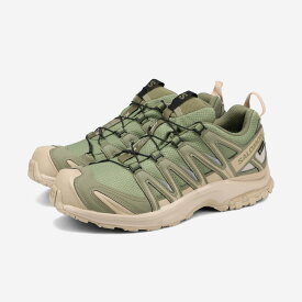 【プライスダウン】 SALOMON XA PRO 3D GTX サロモン エックスエー プロ 3D ゴアテックス メンズ レディース スニーカー ローカット LICHEN GREEN/WHITE PEPPER/SILVER CLOUD カーキグリーン L47587400