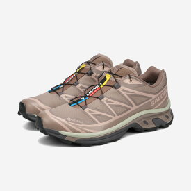 【プライスダウン】 SALOMON XT-6 GTX 【GORE-TEX】 サロモン エックスティー 6 ゴアテックス メンズ レディース スニーカー ローカット IRON/ETHEREA/SEAGRASS ブラウン L47732600