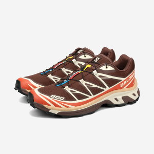 yvCX_Ez SALOMON XT-6 T GbNXeB[ 6 Y fB[X Xj[J[ [Jbg ROASTED CLAY/BURNT OCHRE/ALMOND MILK uE L47737500
