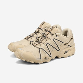 SALOMON SPEEDCROSS 3 サロモン スピードクロス 3 メンズ スニーカー ローカット SAFARI/SFARI/BLACK ベージュ L47859900