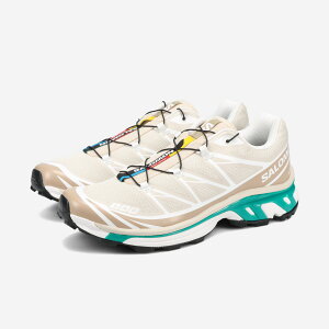 SALOMON XT-6 T GbNXeB[ 6 Y fB[X Xj[J[ [Jbg RAINY DAY/CHINCHILLA/DYNASTY GREEN zCg L47864300