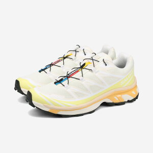SALOMON XT-6 T GbNXeB[ 6 Y fB[X Xj[J[ [Jbg VANILLA ICE/YELLOW IRIS/WARM APRICOT zCg L47864500