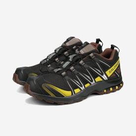 SALOMON XA PRO 3D GTX サロモン エックスエー プロ 3D ゴアテックス メンズ レディース スニーカー ローカット BLACK/CRESS GREEN/FRENCH ROAST ブラック L47867800